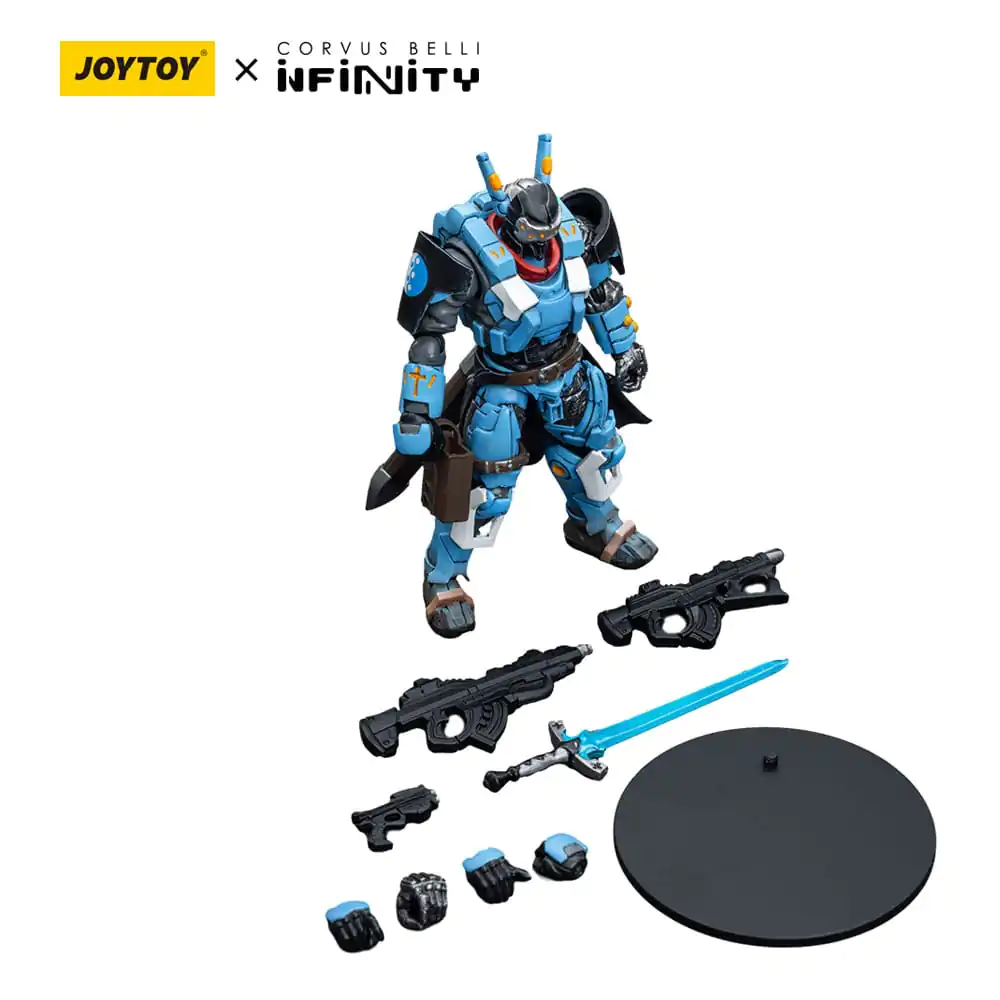 Infinity Action Figure 1/18 Knight Of Santiago Hacker 12 cm product photo