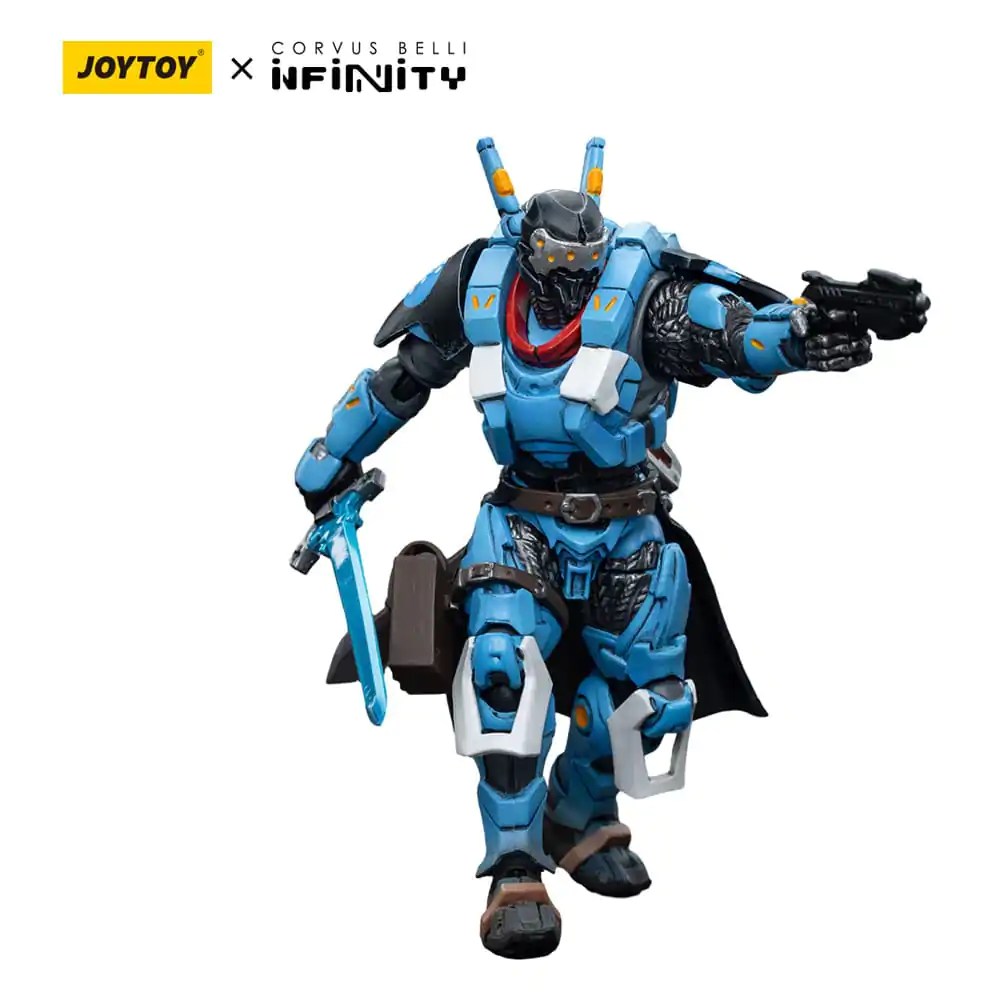 Infinity Action Figure 1/18 Knight Of Santiago Hacker 12 cm product photo