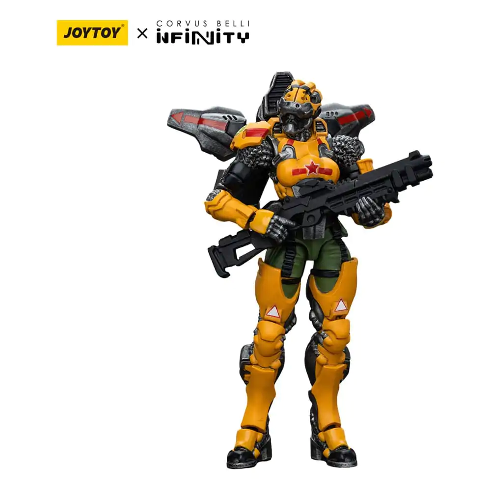 Infinity Action Figure 1/18 Yu Jing Black Ops Tiger Soldier, Female 12 cm product photo