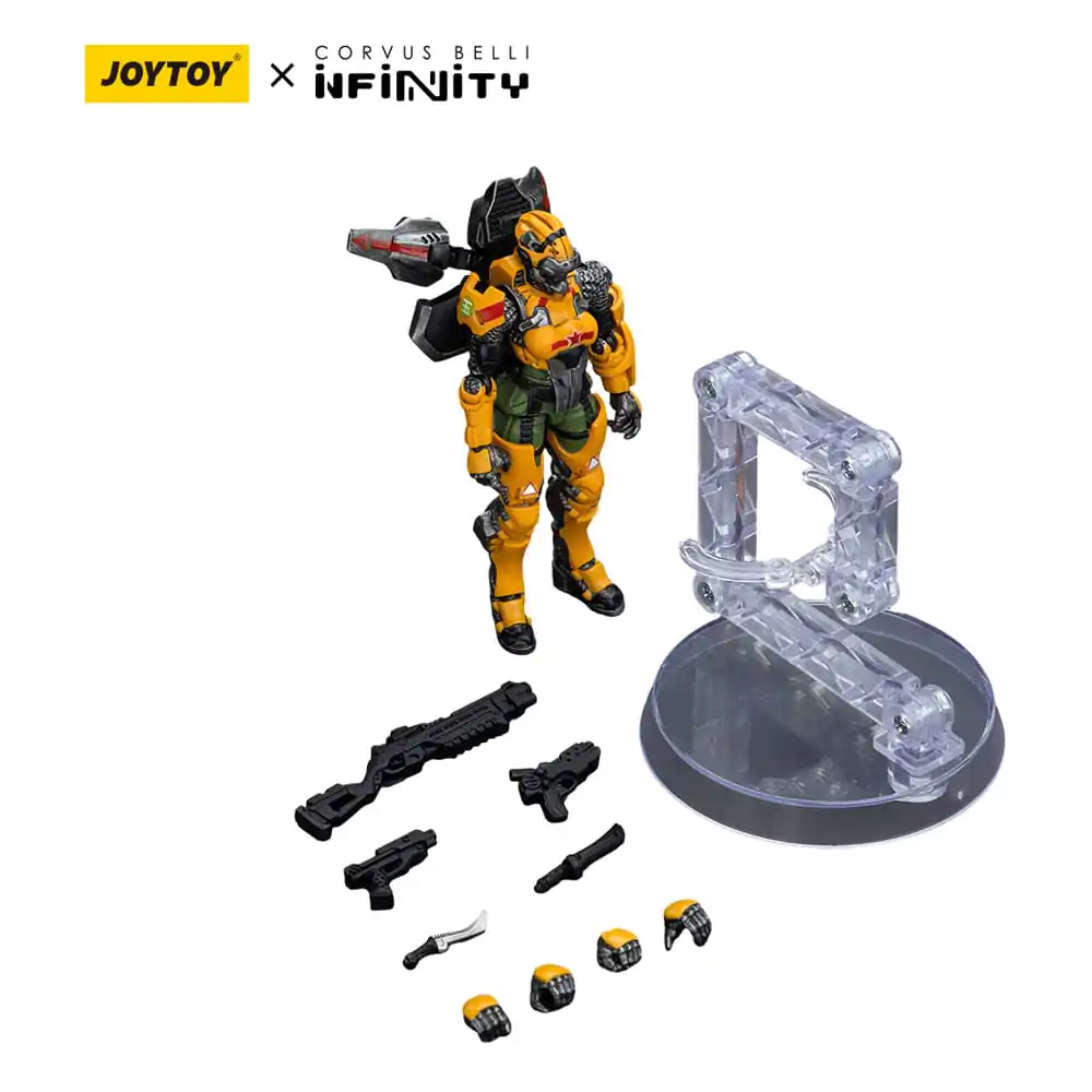 Infinity Action Figure 1/18 Yu Jing Black Ops Tiger Soldier, Female 12 cm product photo