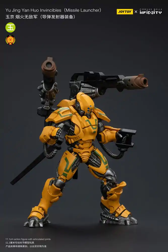 Infinity Action Figure 1/18 Yu Yuding Yan Huolnvincibles (Missile Launcher) 12 cm product photo