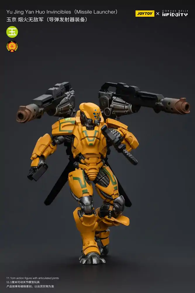 Infinity Action Figure 1/18 Yu Yuding Yan Huolnvincibles (Missile Launcher) 12 cm product photo