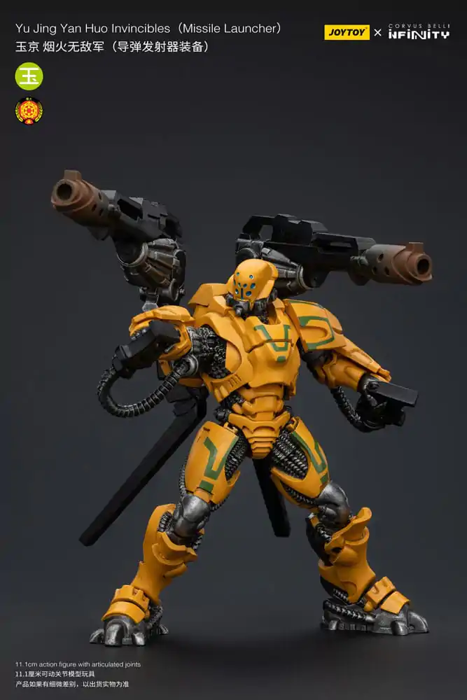 Infinity Action Figure 1/18 Yu Yuding Yan Huolnvincibles (Missile Launcher) 12 cm product photo