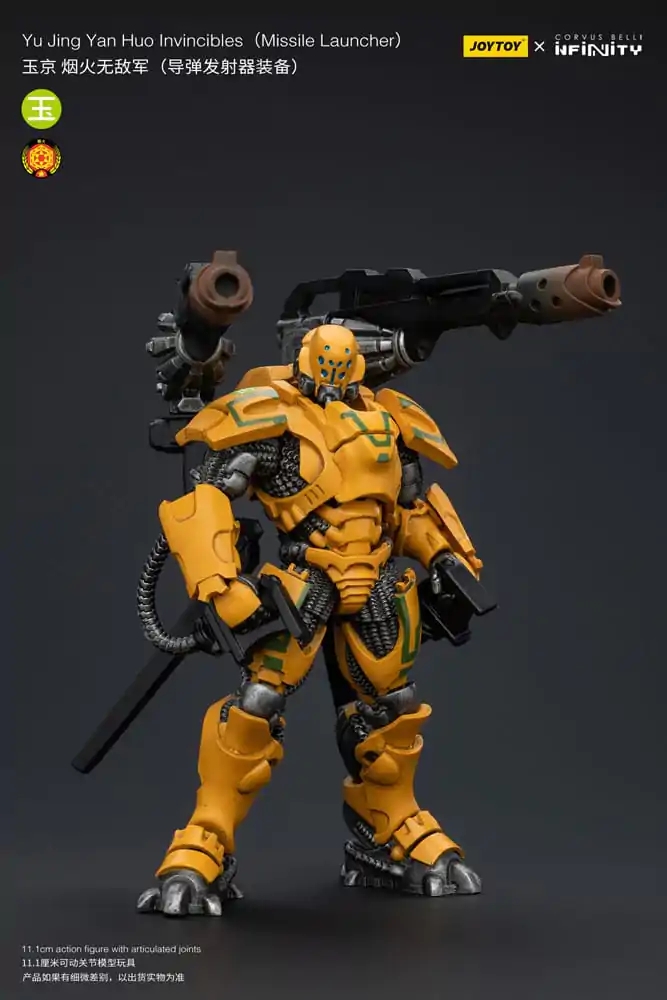 Infinity Action Figure 1/18 Yu Yuding Yan Huolnvincibles (Missile Launcher) 12 cm product photo