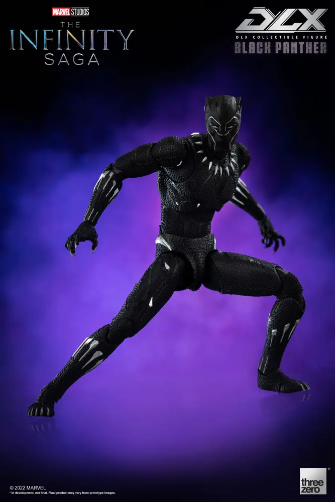 Infinity Saga DLX Action Figure 1/12 Black Panther 17 cm termékfotó