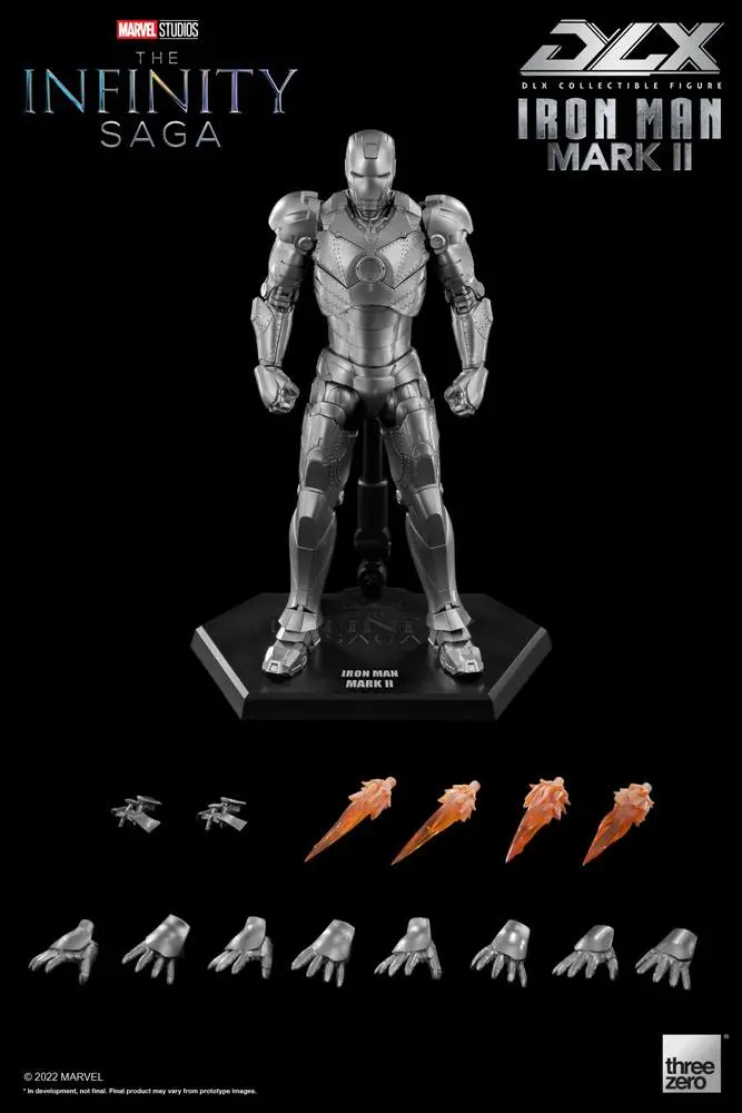 Infinity Saga DLX Action Figure 1/12 Iron Man Mark 2 17 cm product photo