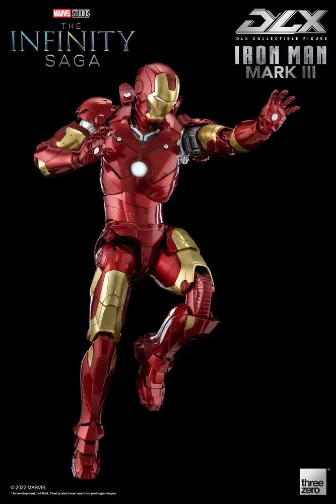 Infinity Saga DLX Action Figure 1/12 Iron Man Mark 3 17 cm product photo