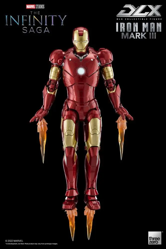 Infinity Saga DLX Action Figure 1/12 Iron Man Mark 3 17 cm product photo