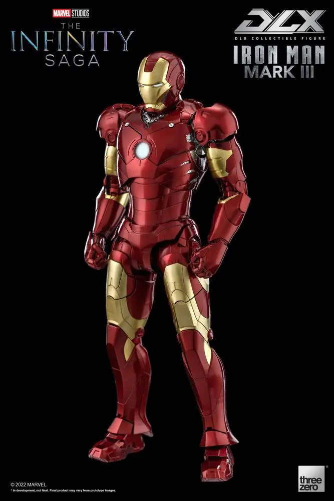 Infinity Saga DLX Action Figure 1/12 Iron Man Mark 3 17 cm product photo