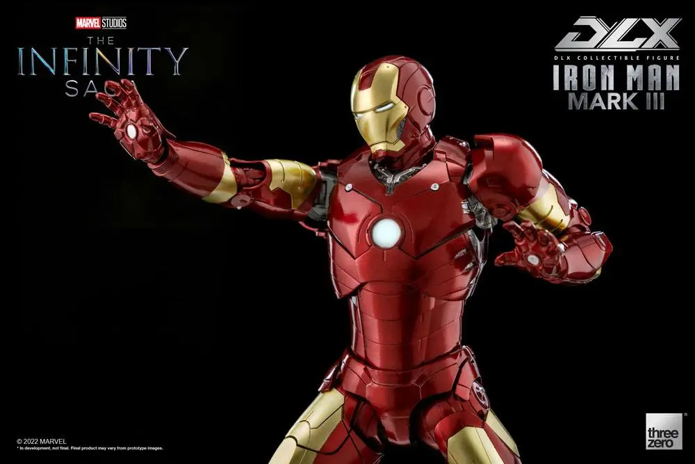 Infinity Saga DLX Action Figure 1/12 Iron Man Mark 3 17 cm product photo