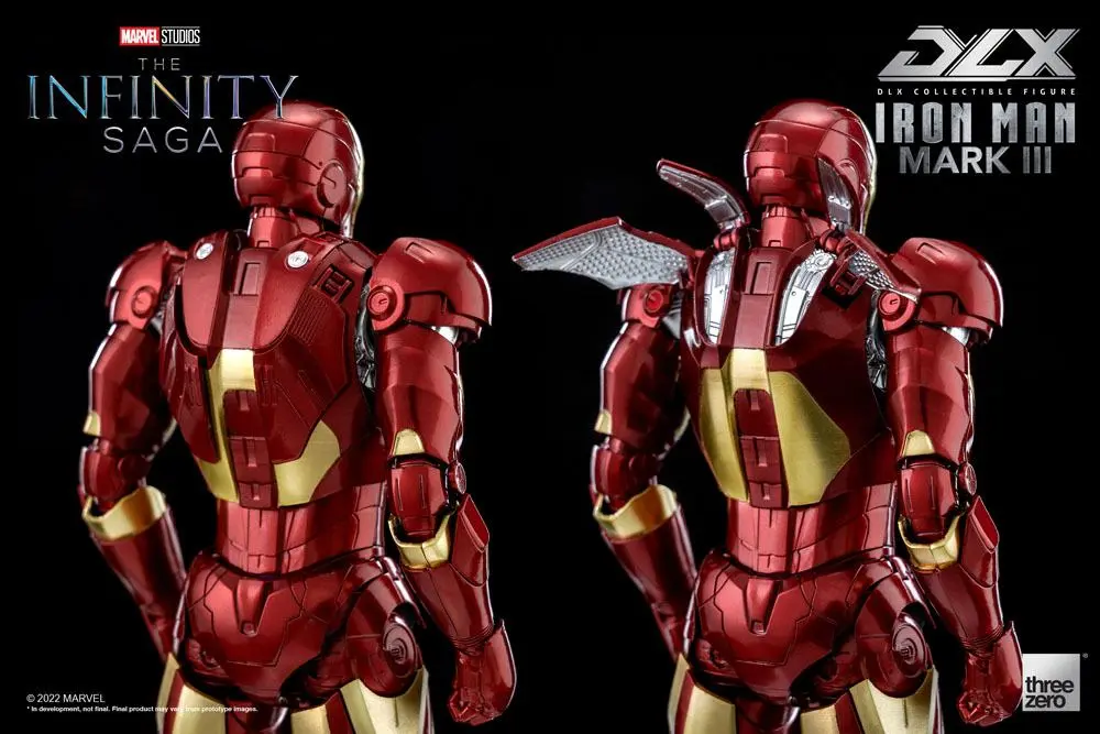 Infinity Saga DLX Action Figure 1/12 Iron Man Mark 3 17 cm product photo