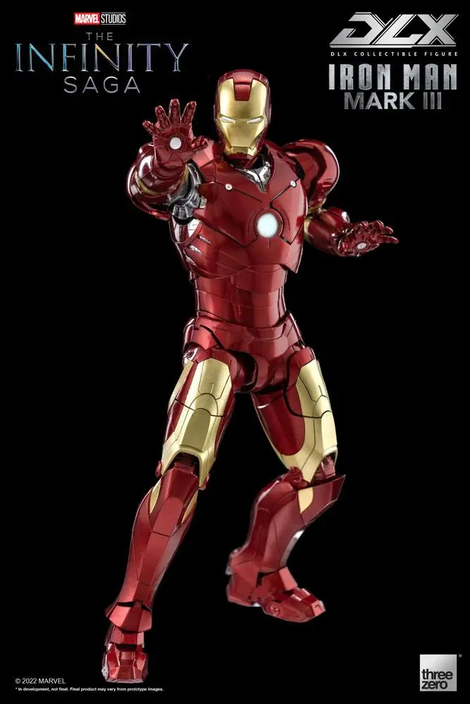 Infinity Saga DLX Action Figure 1/12 Iron Man Mark 3 17 cm product photo