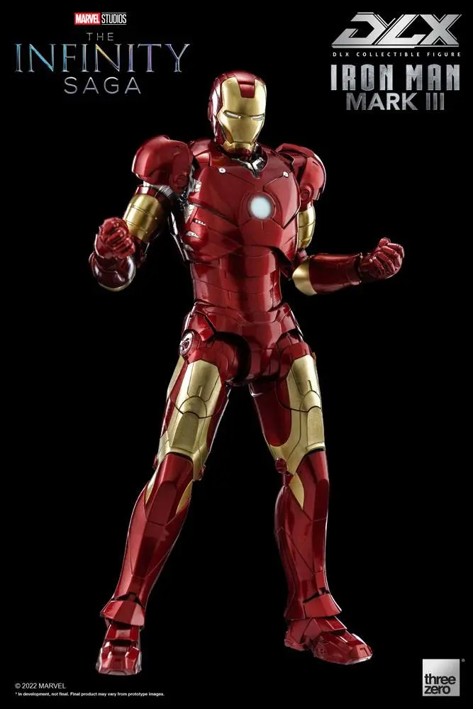 Infinity Saga DLX Action Figure 1/12 Iron Man Mark 3 17 cm product photo