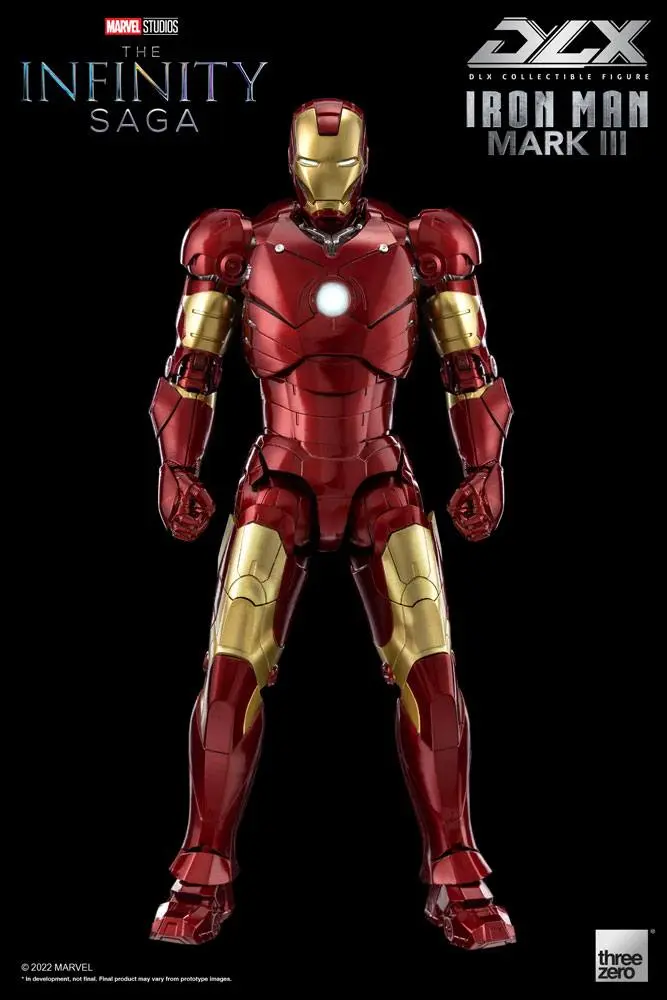 Infinity Saga DLX Action Figure 1/12 Iron Man Mark 3 17 cm product photo
