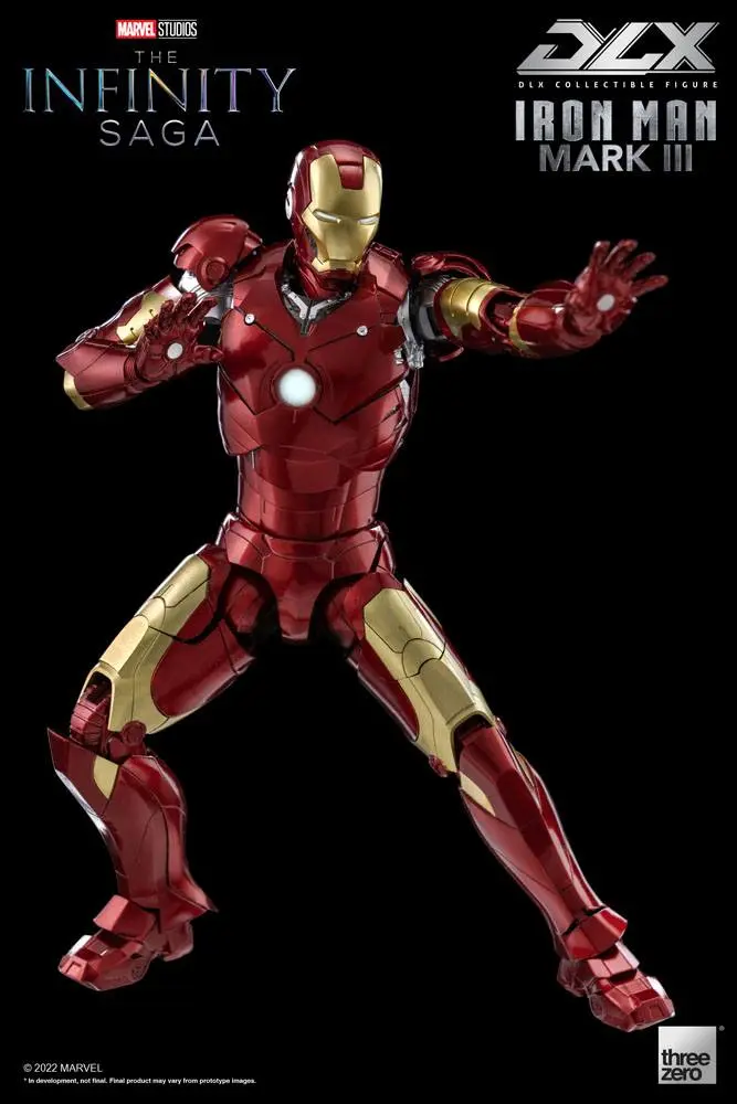 Infinity Saga DLX Action Figure 1/12 Iron Man Mark 3 17 cm product photo