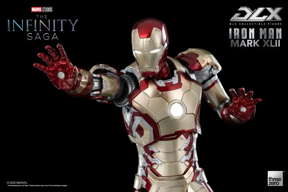 Infinity Saga DLX Action Figure 1/12 Iron Man Mark 42 17 cm product photo