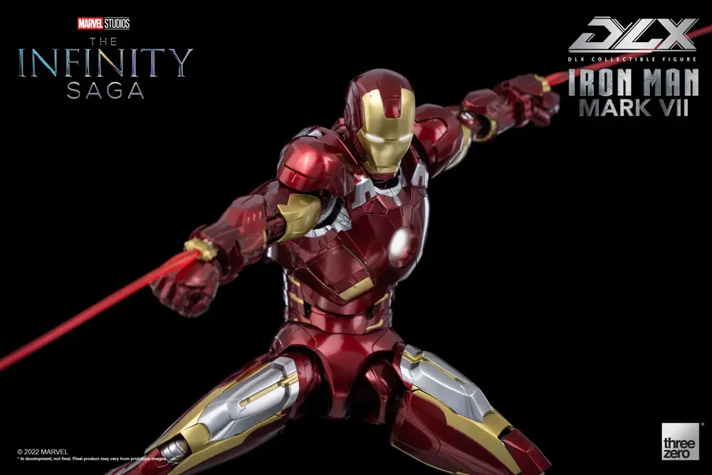 Infinity Saga DLX Action Figure 1/12 Iron Man Mark 7 17 cm product photo