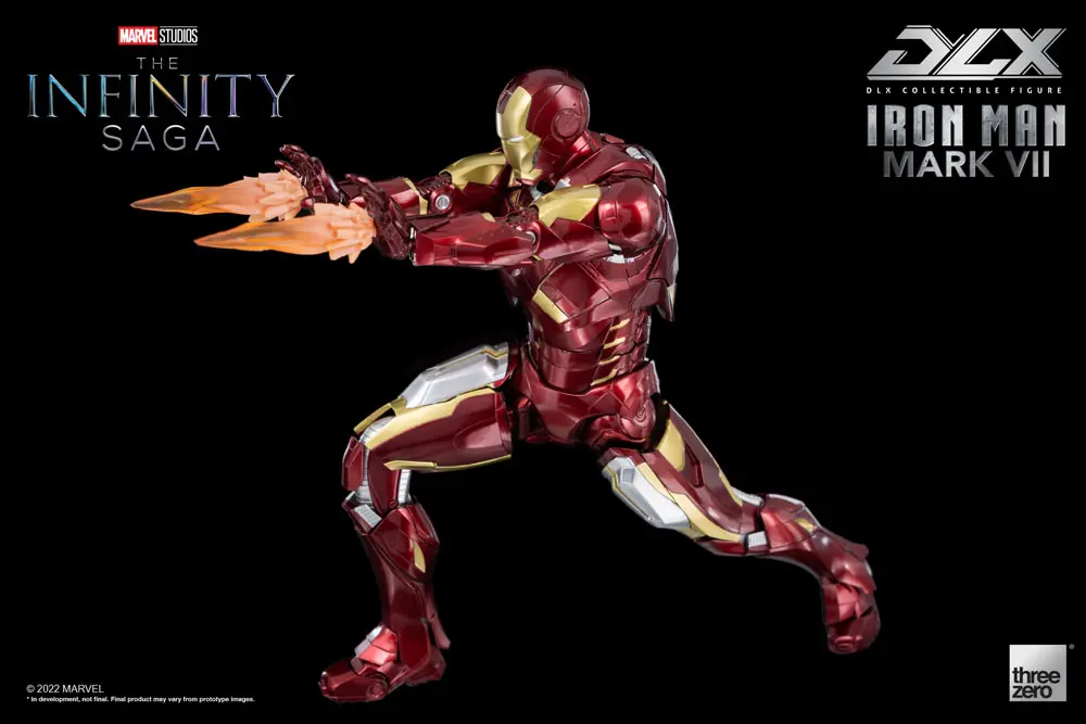Infinity Saga DLX Action Figure 1/12 Iron Man Mark 7 17 cm product photo