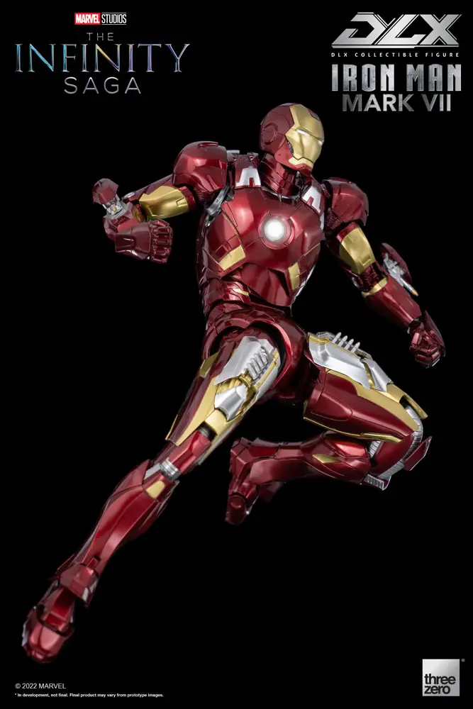 Infinity Saga DLX Action Figure 1/12 Iron Man Mark 7 17 cm product photo