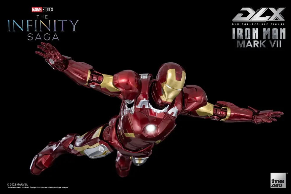 Infinity Saga DLX Action Figure 1/12 Iron Man Mark 7 17 cm product photo