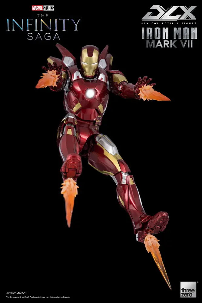 Infinity Saga DLX Action Figure 1/12 Iron Man Mark 7 17 cm product photo