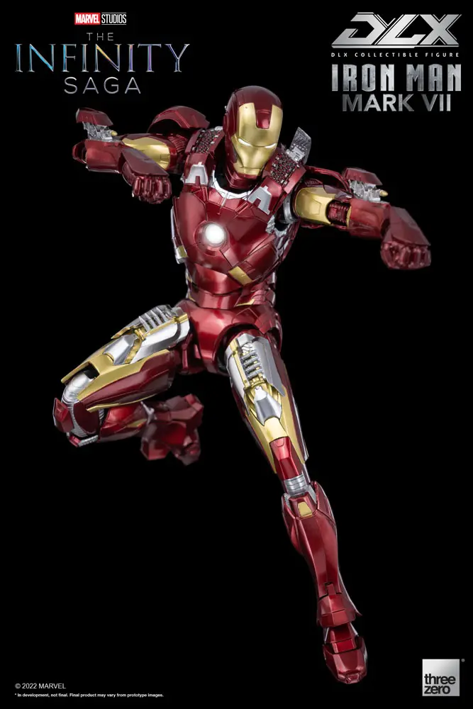Infinity Saga DLX Action Figure 1/12 Iron Man Mark 7 17 cm product photo