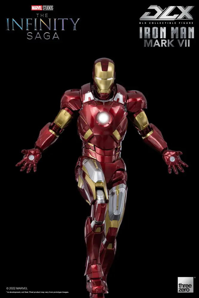Infinity Saga DLX Action Figure 1/12 Iron Man Mark 7 17 cm product photo