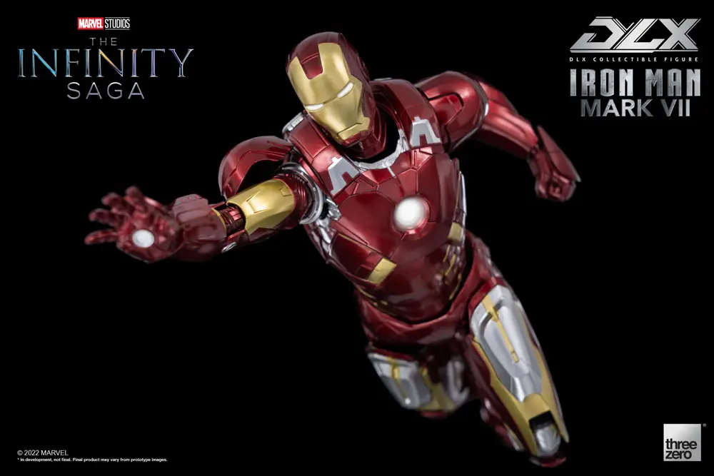 Infinity Saga DLX Action Figure 1/12 Iron Man Mark 7 17 cm product photo