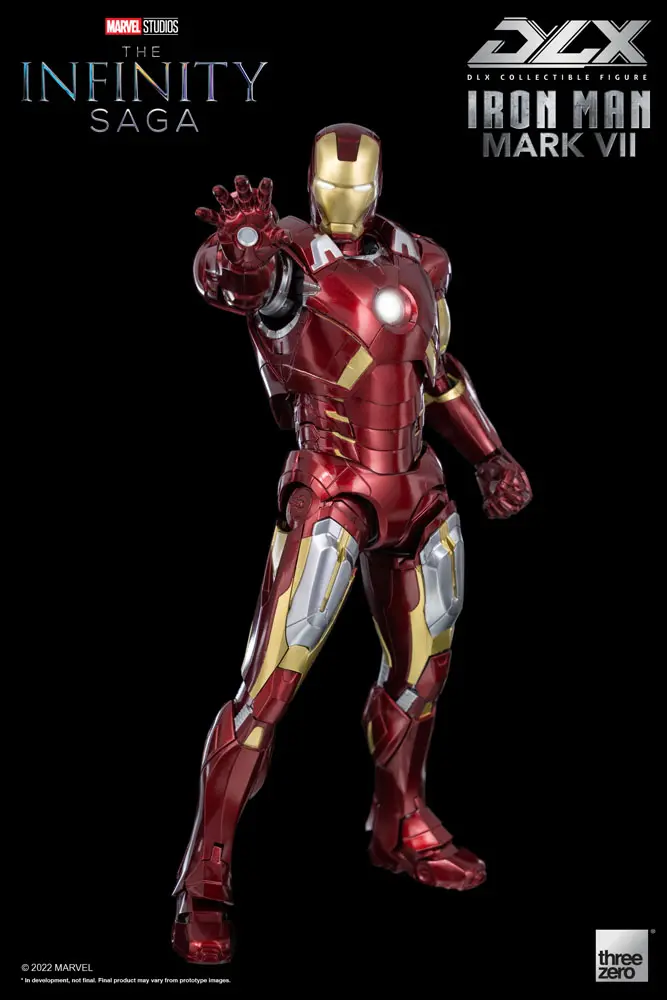 Infinity Saga DLX Action Figure 1/12 Iron Man Mark 7 17 cm product photo