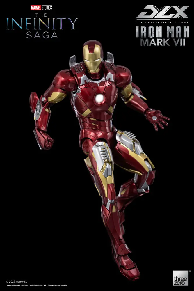 Infinity Saga DLX Action Figure 1/12 Iron Man Mark 7 17 cm product photo