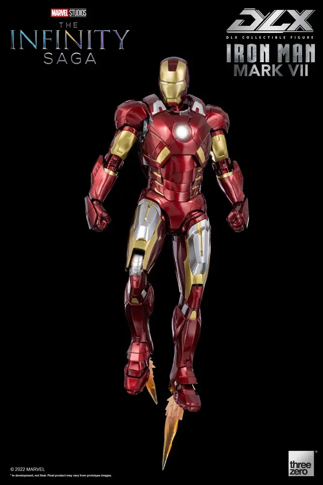Infinity Saga DLX Action Figure 1/12 Iron Man Mark 7 17 cm product photo