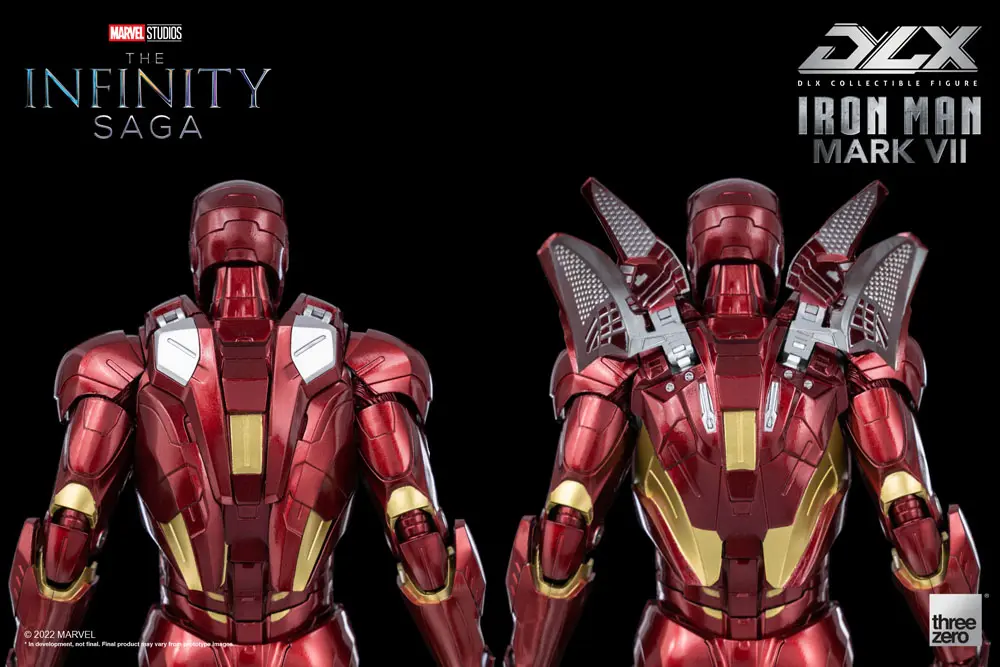 Infinity Saga DLX Action Figure 1/12 Iron Man Mark 7 17 cm product photo