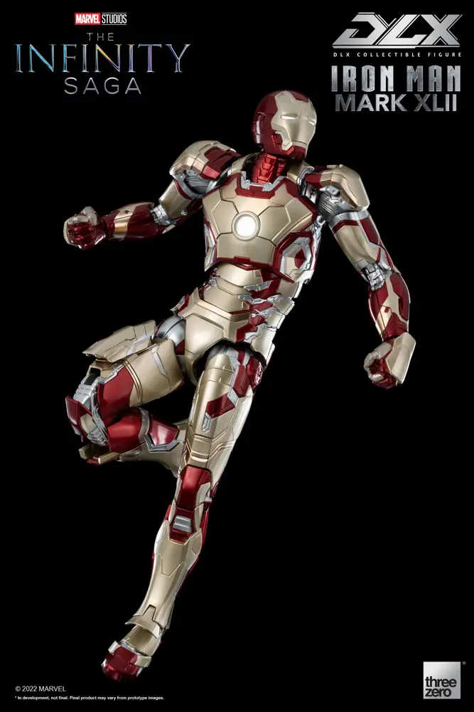 Infinity Saga DLX Action Figure 1/12 Iron Man Mark 42 17 cm product photo