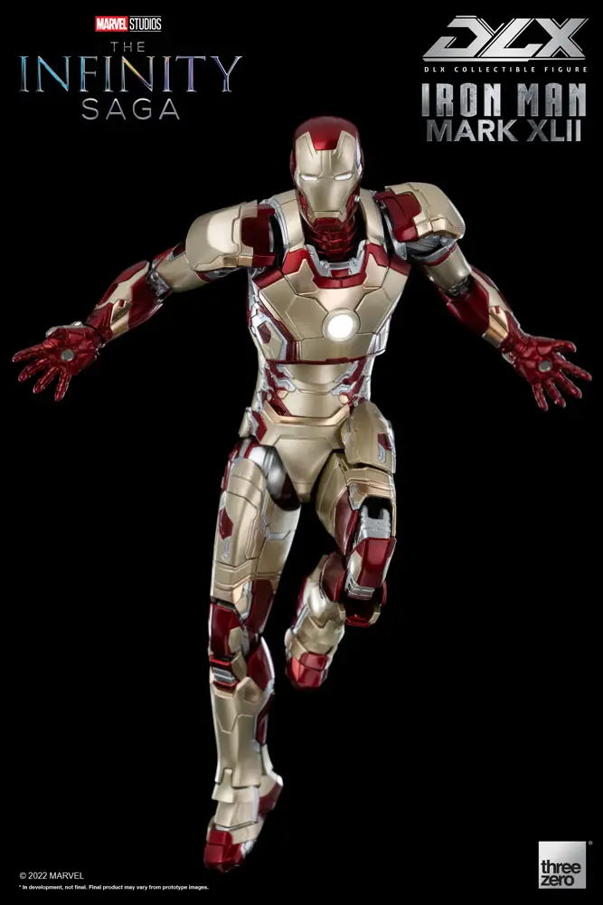 Infinity Saga DLX Action Figure 1/12 Iron Man Mark 42 17 cm product photo