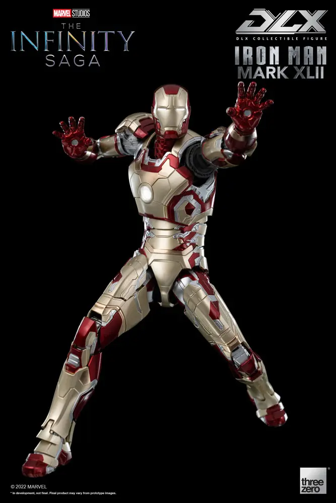 Infinity Saga DLX Action Figure 1/12 Iron Man Mark 42 17 cm product photo