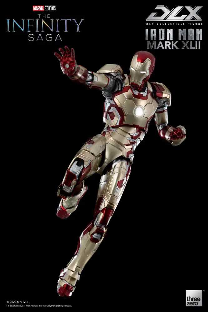 Infinity Saga DLX Action Figure 1/12 Iron Man Mark 42 17 cm product photo