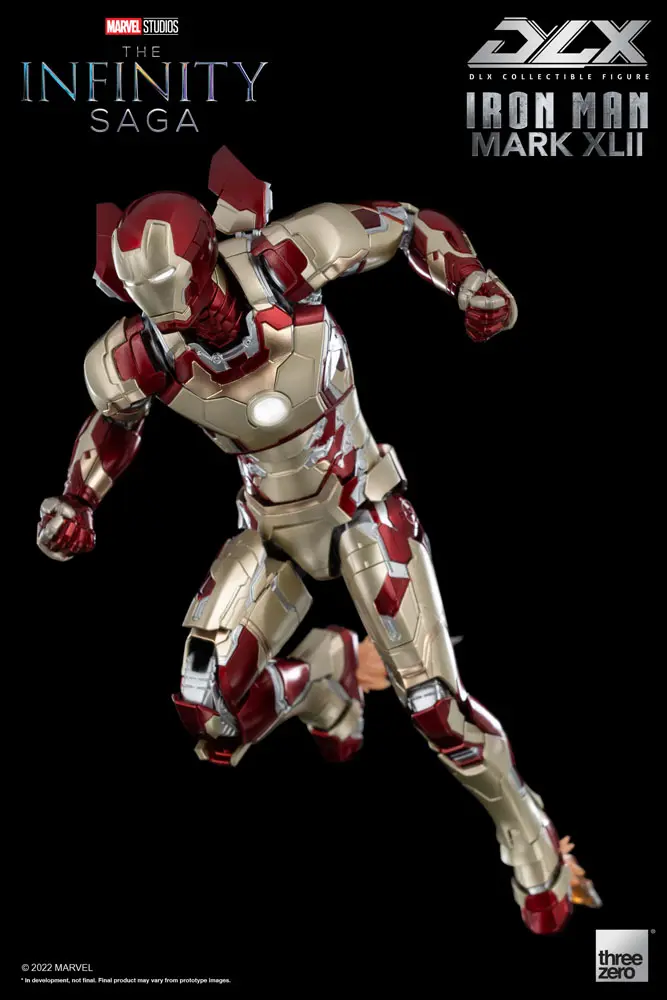 Infinity Saga DLX Action Figure 1/12 Iron Man Mark 42 17 cm product photo