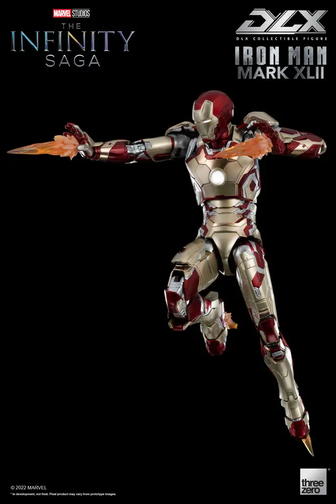 Infinity Saga DLX Action Figure 1/12 Iron Man Mark 42 17 cm product photo