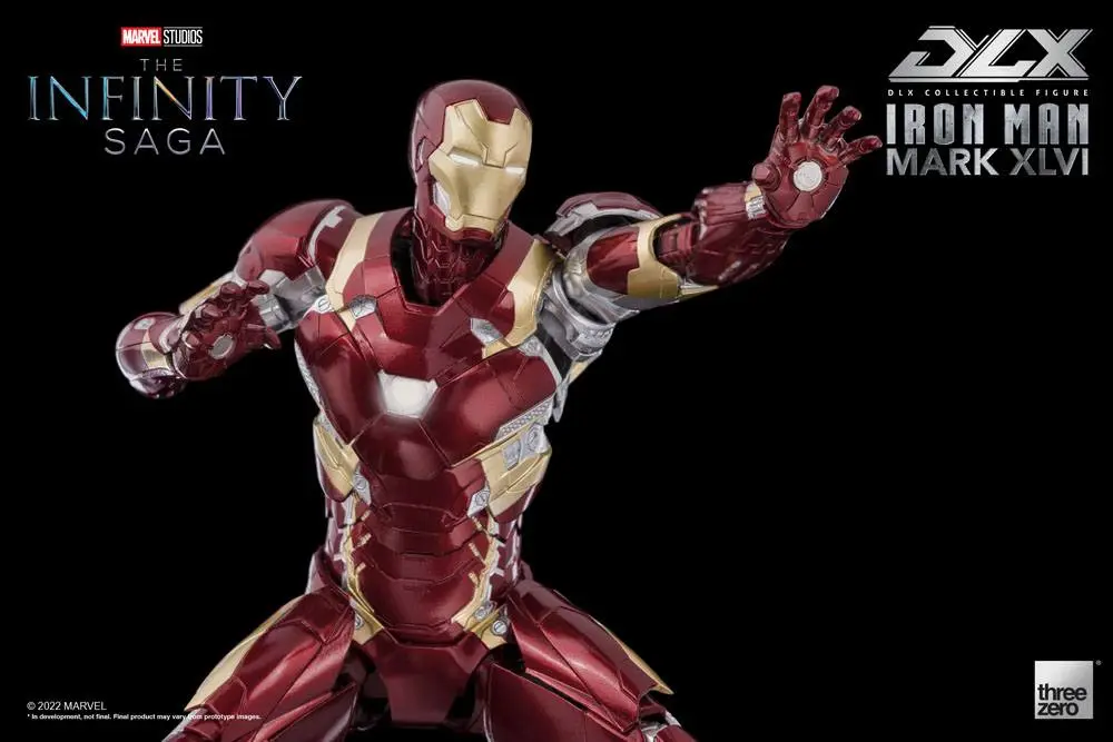Infinity Saga DLX Action Figure 1/12 Iron Man Mark 46 17 cm product photo