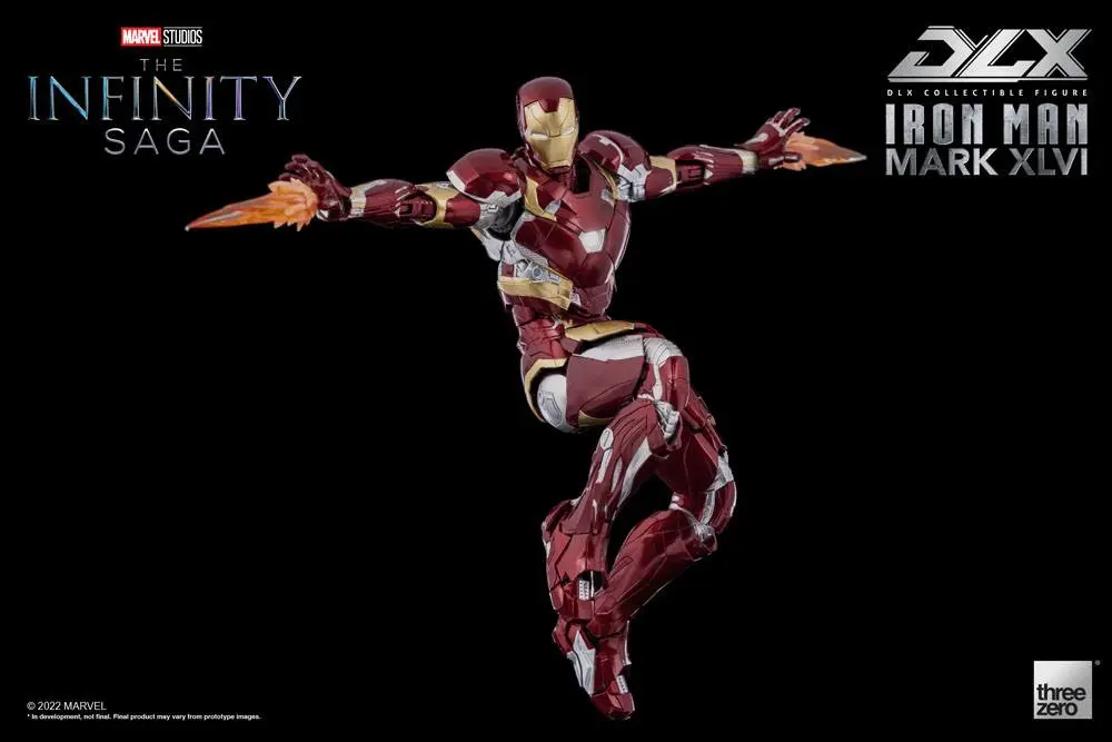 Infinity Saga DLX Action Figure 1/12 Iron Man Mark 46 17 cm product photo