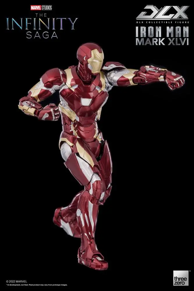 Infinity Saga DLX Action Figure 1/12 Iron Man Mark 46 17 cm product photo