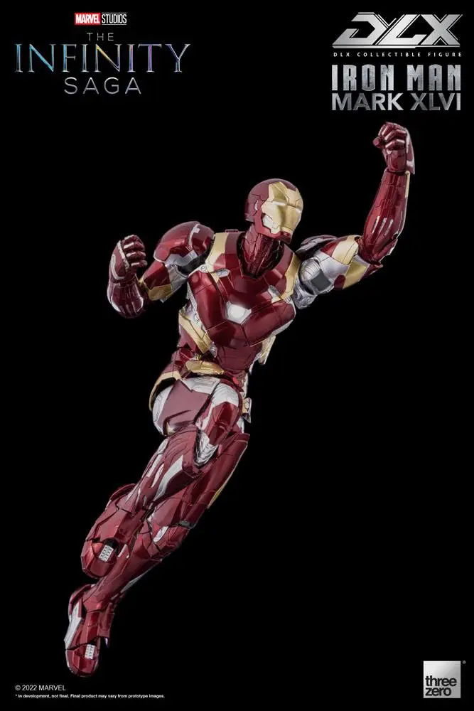 Infinity Saga DLX Action Figure 1/12 Iron Man Mark 46 17 cm product photo