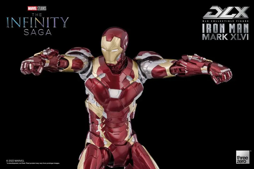 Infinity Saga DLX Action Figure 1/12 Iron Man Mark 46 17 cm product photo