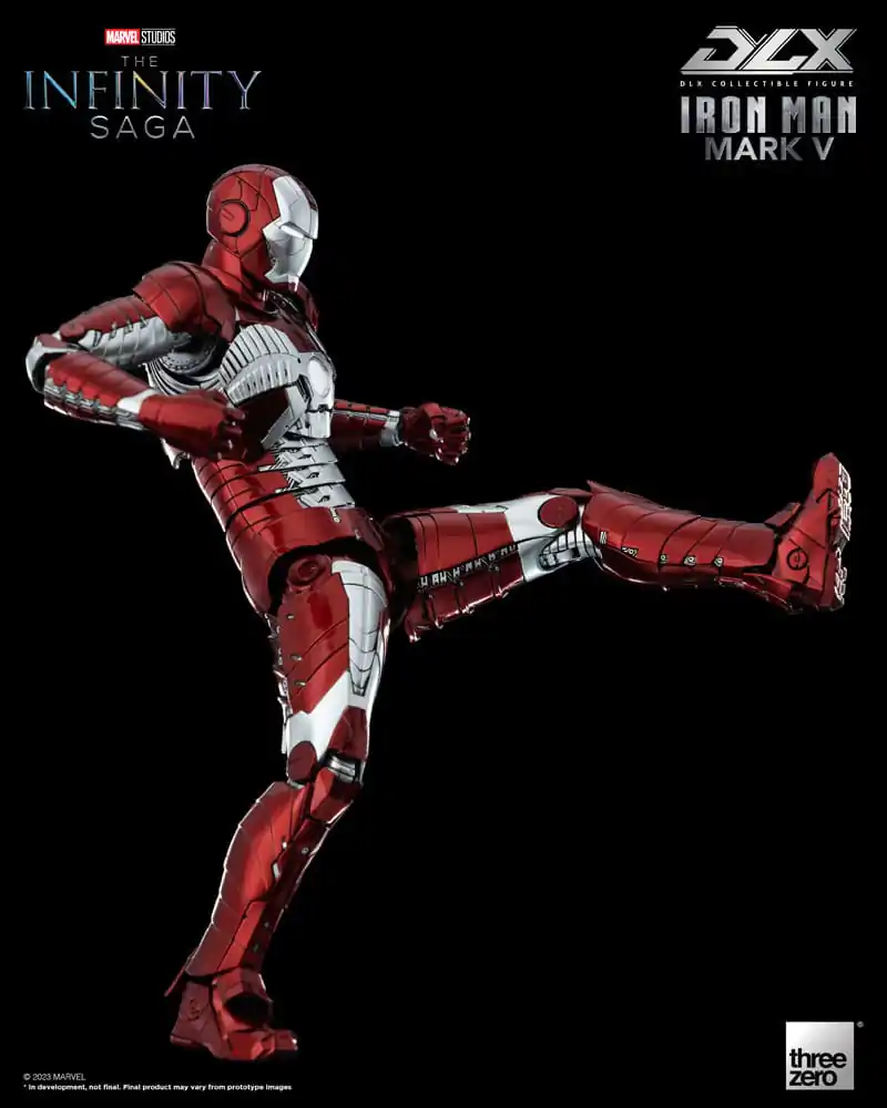 Infinity Saga DLX Action Figure 1/12 Iron Man Mark 5 17 cm termékfotó