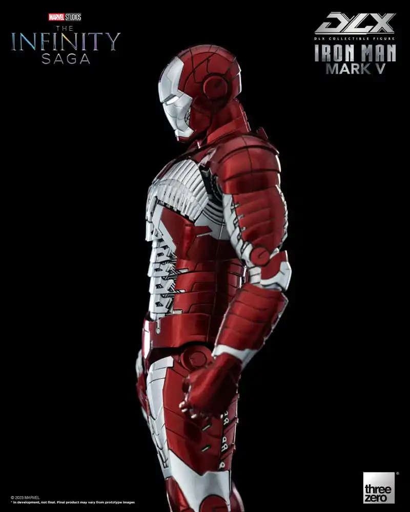 Infinity Saga DLX Action Figure 1/12 Iron Man Mark 5 17 cm termékfotó