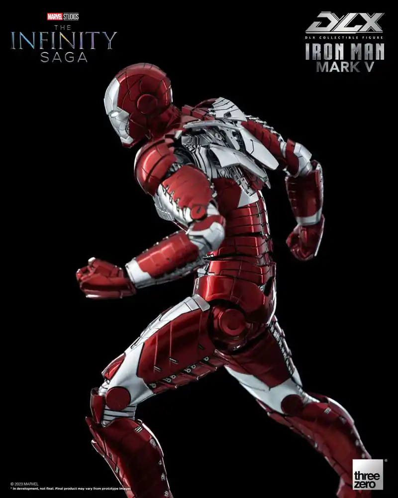 Infinity Saga DLX Action Figure 1/12 Iron Man Mark 5 17 cm termékfotó