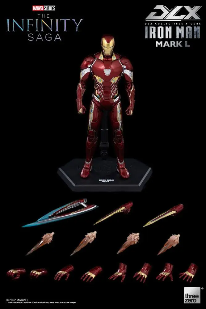 Infinity Saga DLX Action Figure 1/12 Iron Man Mark 50 17 cm product photo