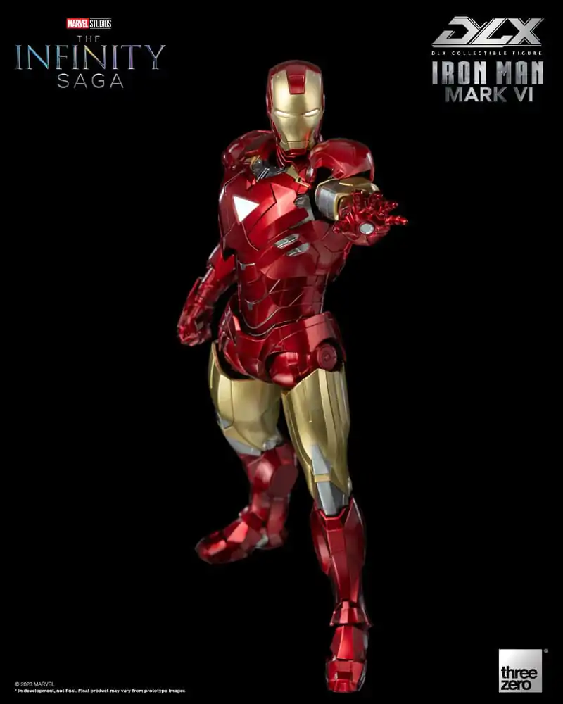 Infinity Saga DLX Action Figure 1/12 Iron Man Mark 6 17 cm product photo
