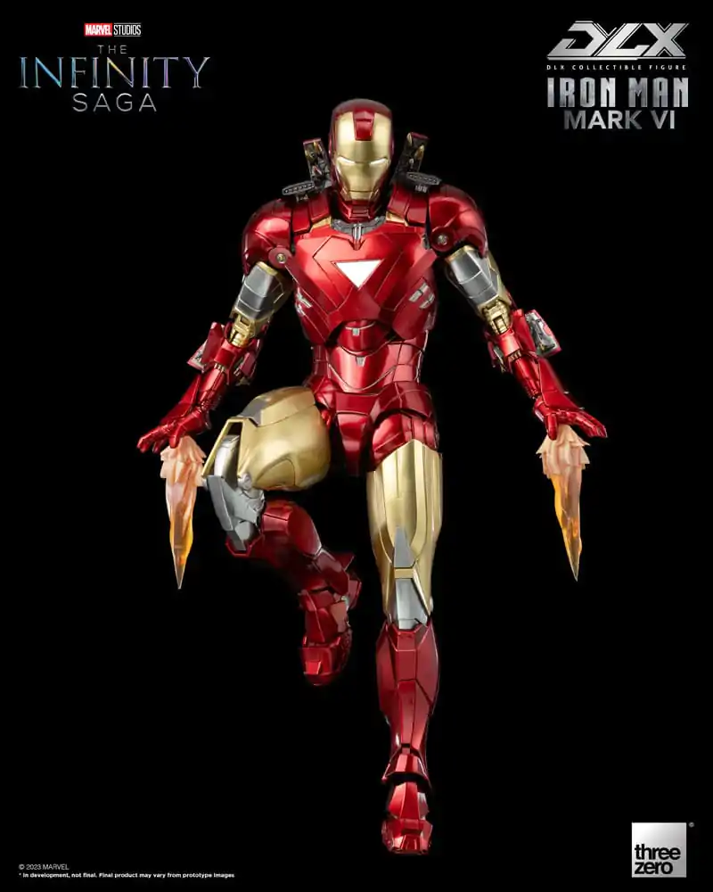 Infinity Saga DLX Action Figure 1/12 Iron Man Mark 6 17 cm product photo