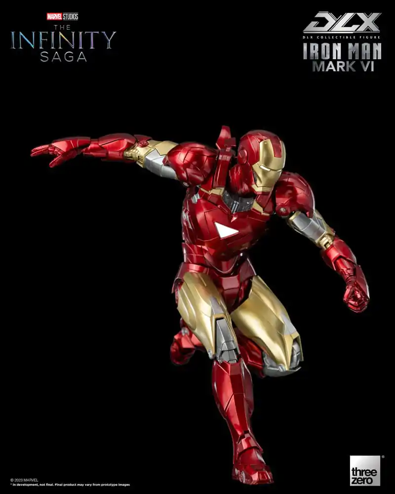 Infinity Saga DLX Action Figure 1/12 Iron Man Mark 6 17 cm product photo